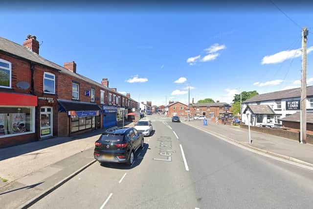 Two men were arrested after police raided a home in Leyland Lane, Leyland on Sunday morning (June 12)