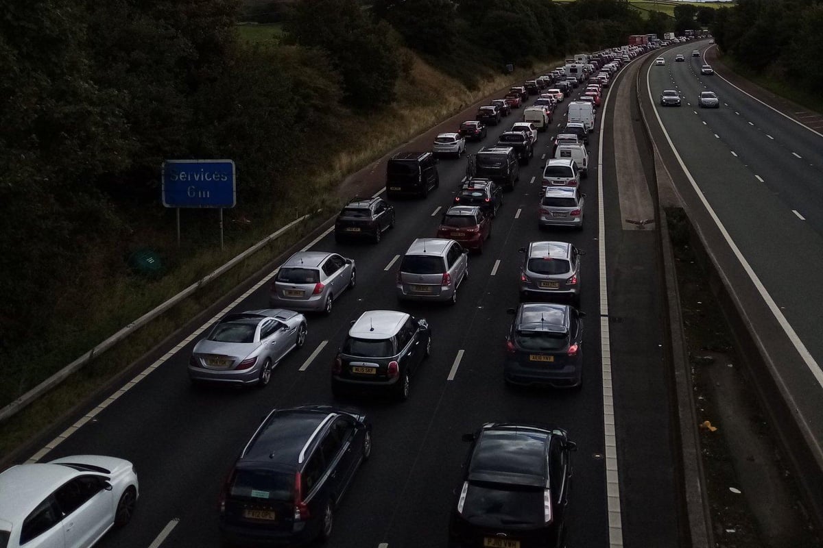 &#8216;Danger to life&#8217;: Motorists rage at M6 motorway closure after being stuck for up to 12 hours