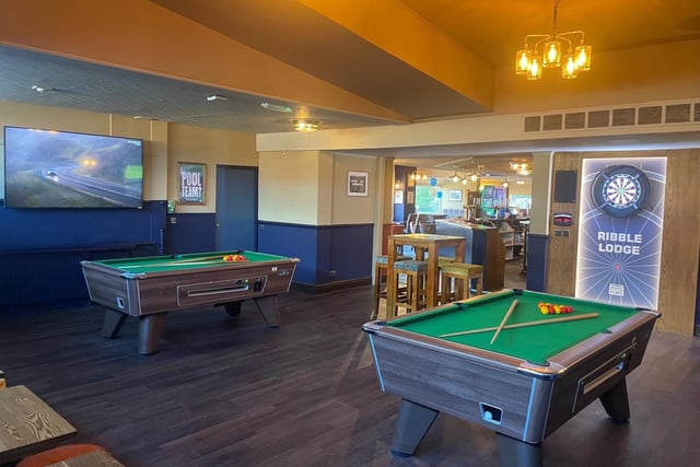 The games room has also been revamped and is now complete with two brand new pool tables and dart boards.