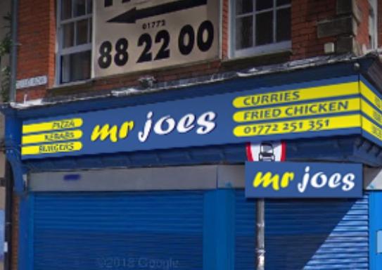 Mr Joe's on Church Street received five stars in April