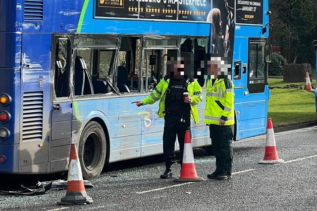 Preston Bus confirmed services 23 and 49 were temporarily diverted away from the scene