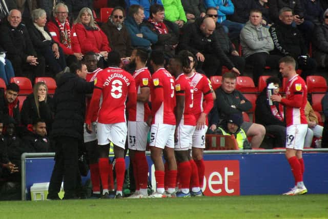 Morecambe manager Derek Adams has had his first full week with the playing staff at the Mazuma Stadium