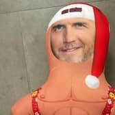 Lisa Wright found Gary Barlow looking 'lost, soggy and wet' on the schoolrun in Fulwood this week. Picture by Lisa Wright