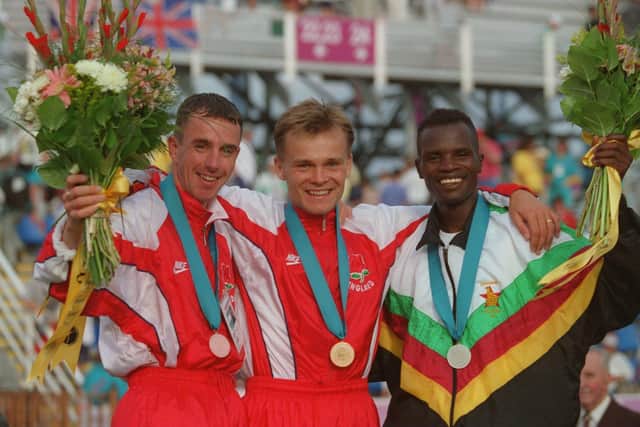 John Nuttall won bronze in the 5,000m at the 1994 Commonwealth Games