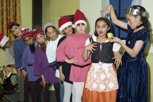 Snow White and the Seven Dwarfs production at Frenchwood CP School