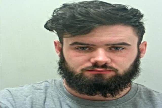 Martin Gilheaney was jailed for six years and eight months for a machete attack in Accrington (Credit: Lancashire Police)