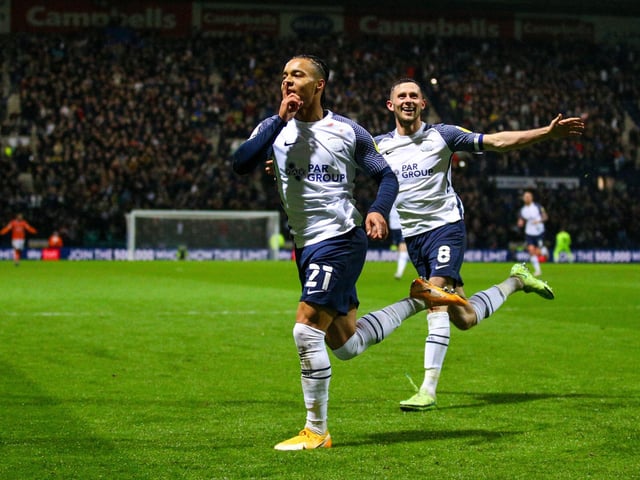 Cameron Archer scores the only goal of the game against Blackpool to give PNE the win in the derby