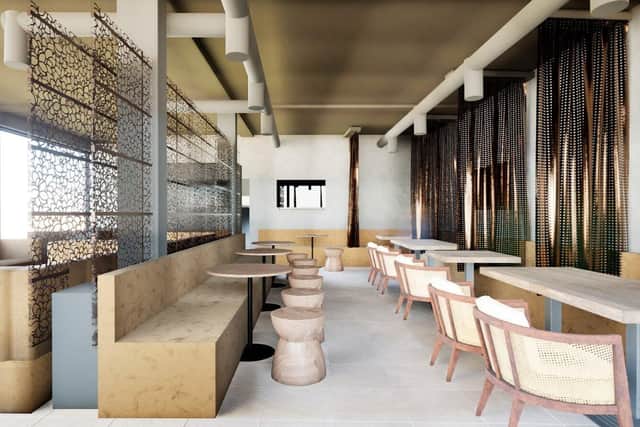 How the new shisha lounge will look (image: Studio John Bridge)