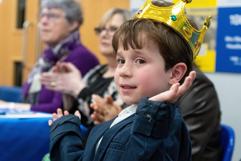 Eldon Primary School had it's very own King Charles as part of their King's Coronation Party.