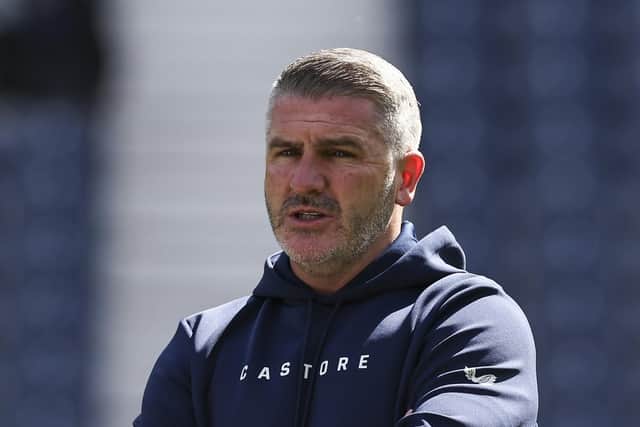 Preston North End manager Ryan Lowe