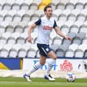 Ben Davies in action for PNE.