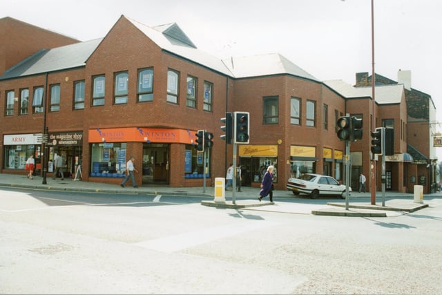 The Magazine Shop seen in this image from 1994 was often a last stop for essentials for travellers heading to the railway station