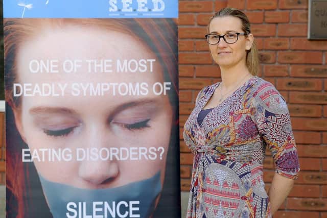 Shelley Perry, the founder of Breathe Therapies, the treatment arm of S.E.E.D, the only eating disorder charity in Lancashire, which she also set up two years earlier in 2008.
