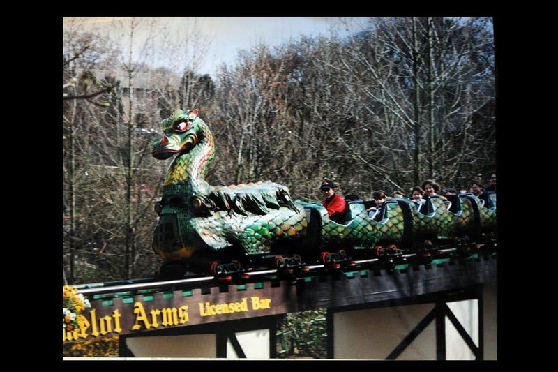 Archive pictures of Camelot Theme Park in the 80s and 90s