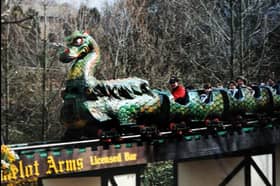 Archive pictures of Camelot Theme Park in the 80s and 90s