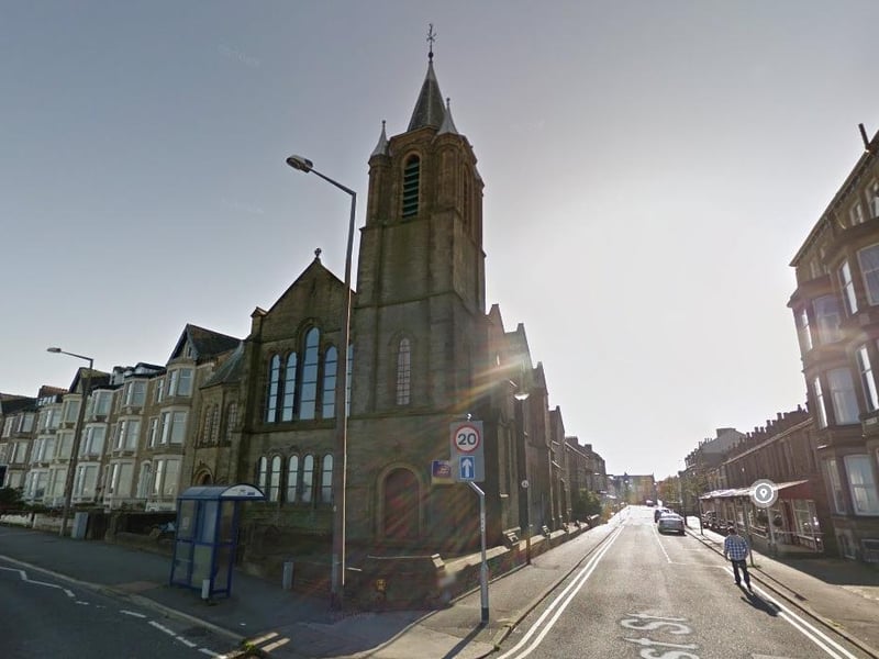 In series 4, an epic chase takes place in this church on Morecambe seafront near West End Gardens. The building is currently under renovation.