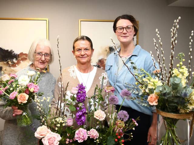 Katie Robinson Florist from Made in Flowers, with Alavana Place Homeonwers