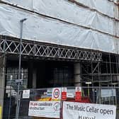 Hollywood Exports was based in a ground-floor unit within the Premier Inn building, which has been clad in scaffolding for the past 12 months