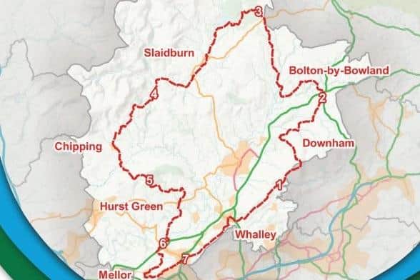 The Ribble Valley Jubilee Trail: The Mayor’s Circular Walking Trail around the beautiful Ribble Valley.