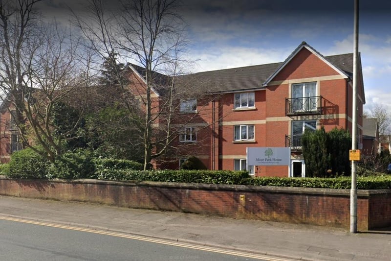 Moor Park House on Garstang Road, Preston, was rated as 'requires improvement' by the CQC in January 2021
