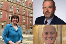 South Ribble and Preston council leaders Paul Foster and Matthew Brown (top and bottom right) have expressed disappointment over the direction of Lancashire's devolution plans, as unveiled by Lancashire County Counci leader Phillippa Williamson last week