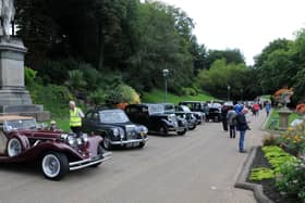 The Classic Car day at Avenham and Miller Park
