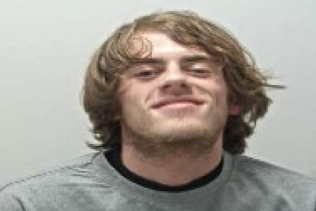 Police want to speak to Aiden Craige, 23, from Preston, in connection with an assault (Credit: Lancashire Police)