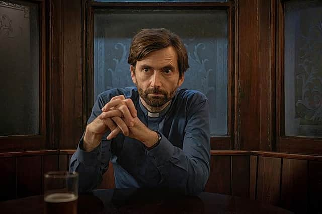 David Tennant starred in new BBC thriller Inside Man