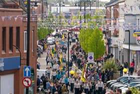 Over 1000 scouts from Chorley District took part in the first parade for three years