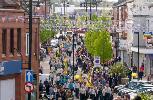 Over 1000 scouts from Chorley District took part in the first parade for three years