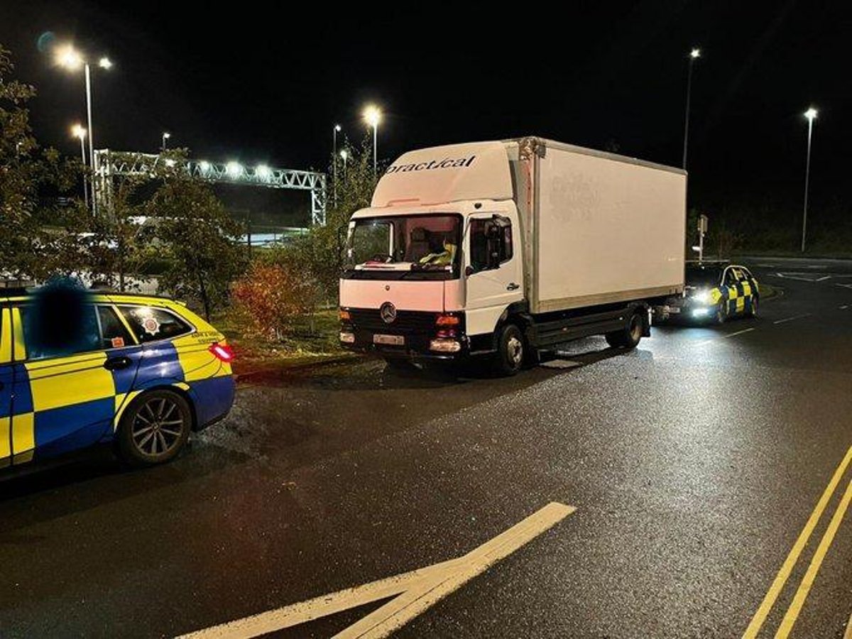 Hear the one about the lorry in disguise? Here's what road police have been dealing with this week