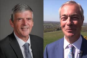 The holder of Lancashire County Council's purse strings, Alan Vincent, has dismissed claims by Reform UK leader Nigel Farage that the authority is in financial trouble