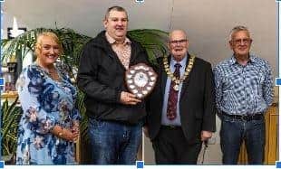 The Mayor’s Award went to Anthony “Davo” Davis pictured second from left