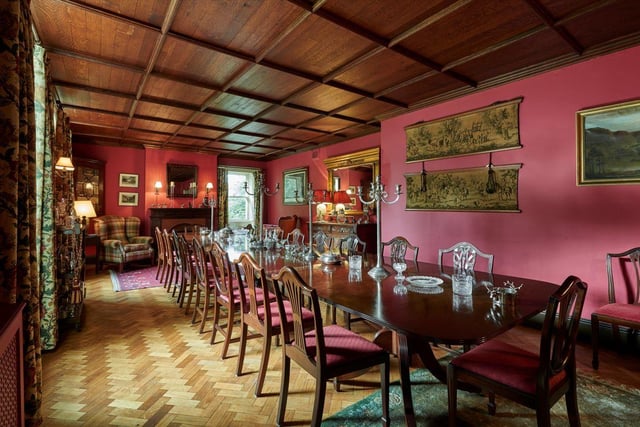 Knight Frank says Aislaby Hall, which has 10 bedrooms, has only previously sold three times since its construction in 1742.