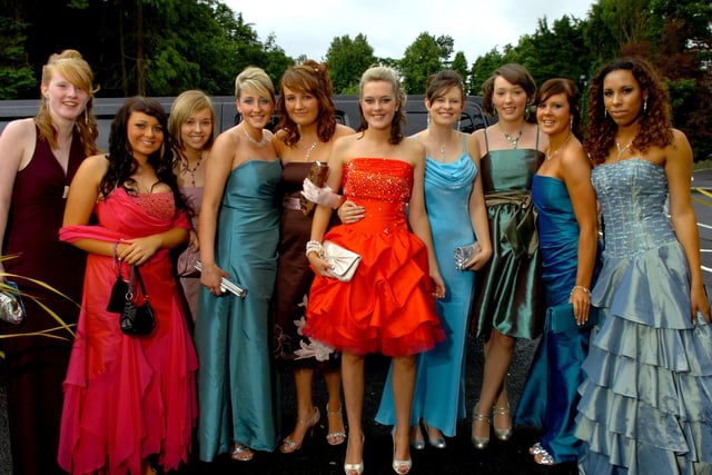 Ready for the 2008 Archbishop Temple leavers prom at The Pines Hotel