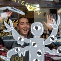 21 spook-tacular window displays for Longridge charity Monster Hunt