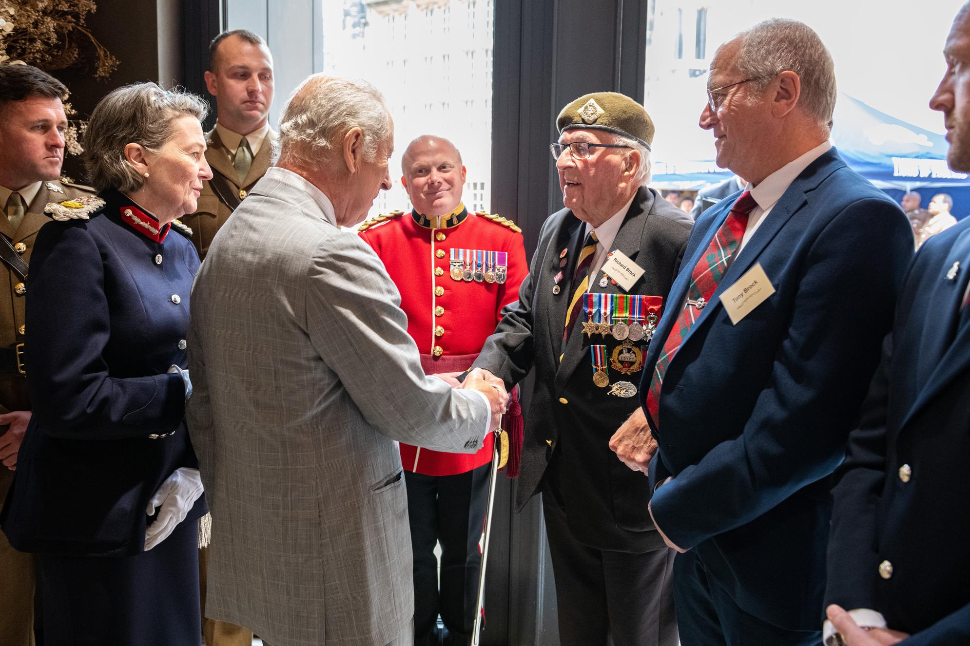 More historic pictures as King Charles handed keys to Lancaster Castle