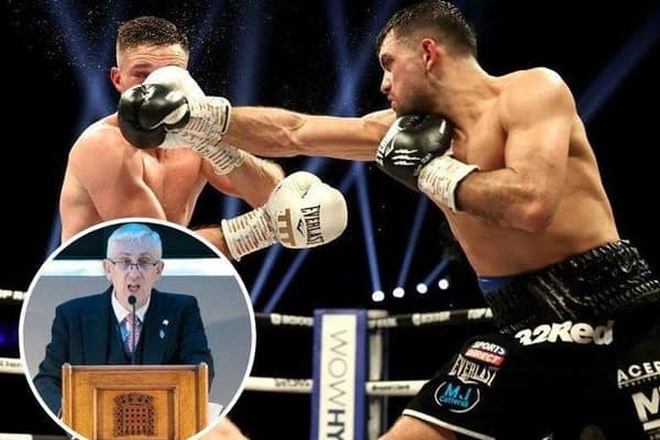 The controversial scoring of Josh Taylor's win against Jack Catterall has been referred to the police by Sir Lindsay Hoyle
