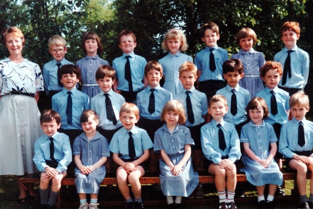 Lancashire Post reader Marjorey Prentice of Bowgreave, Preston sent in this picture of a class from Kirkland CE School (now called Kirkland and Catterall CE School)