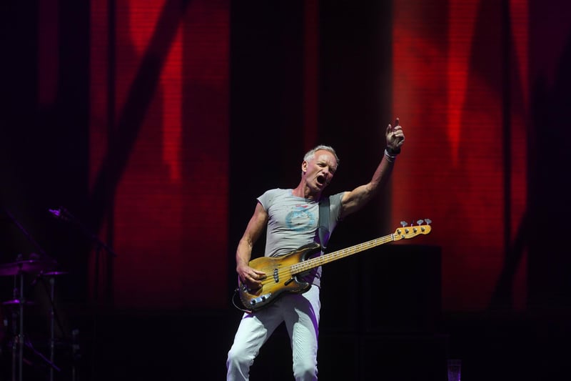 Sting at Lytham Festival