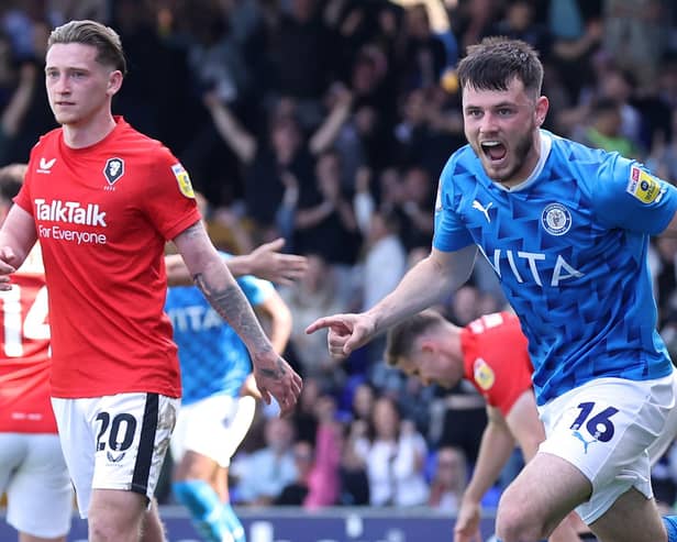 Jack Stretton (right) has joined Morecambe Photo: Alex Livesey/Getty Images