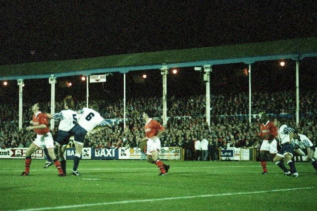 PNE beat Blackpool 1-0 at Deepdale in November 1994, Mike Conroy settling the FA Cup first round tie with a header