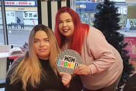 Levi Barrington and Kim Scott, owners of WowBrowsII in Blackpool who are running a pay it forward scheme to offer free beauty treatments for the homeless.