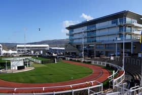 The pre-parade ring at Cheltenham Racecourse, ahead of the Cheltenham Festival