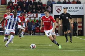 Morecambe youngster Adam Mayor has attracted interest from other clubs Picture: Ian Lyon