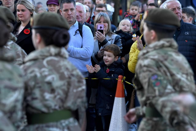 Giving our military heroes a clap