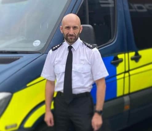 Chief Inspector James Neale spoke to Chorley councillors about burglary rates in the borough (image: Lancashire Police)