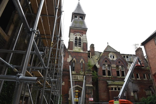 Early demolition work has begun on the site to make way for a new residential development