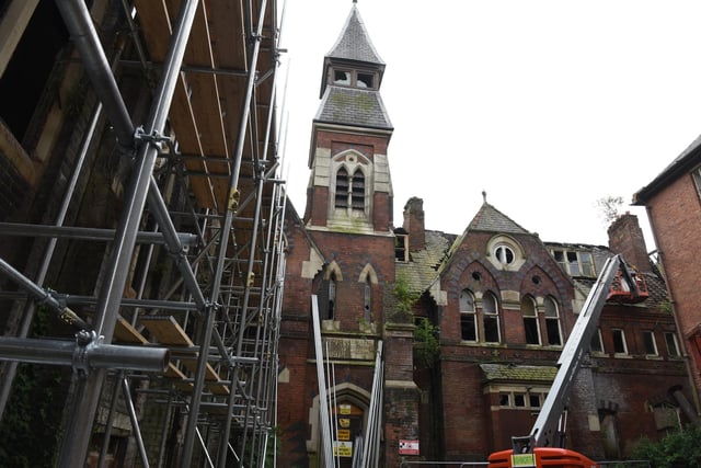 Early demolition work has begun on the site to make way for a new residential development