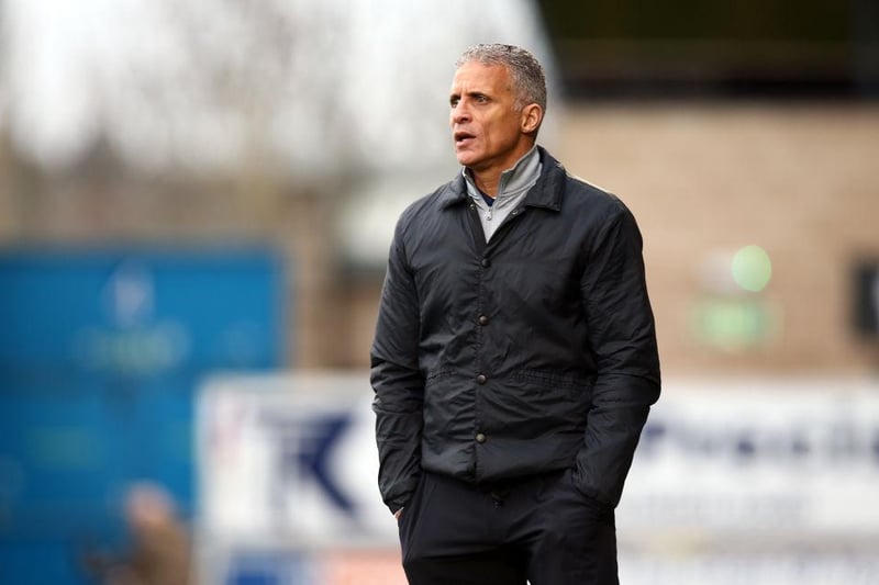 The Cobblers recently parted company with Keith Curle (above) in a bid to get themselves out of relegation dangers, but the experts don't think they'll be able to keep their heads above water this term. Predicted points total: 42